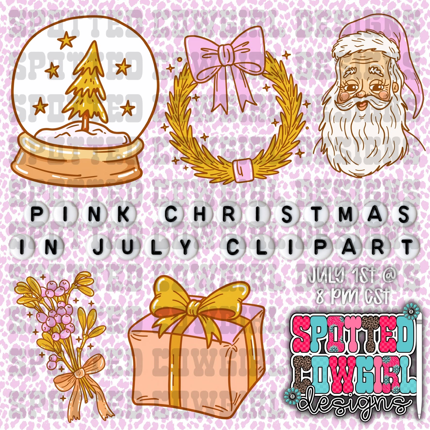 PINK CHRISTMAS IN JULY SOLO COLLAB - LIMITED
